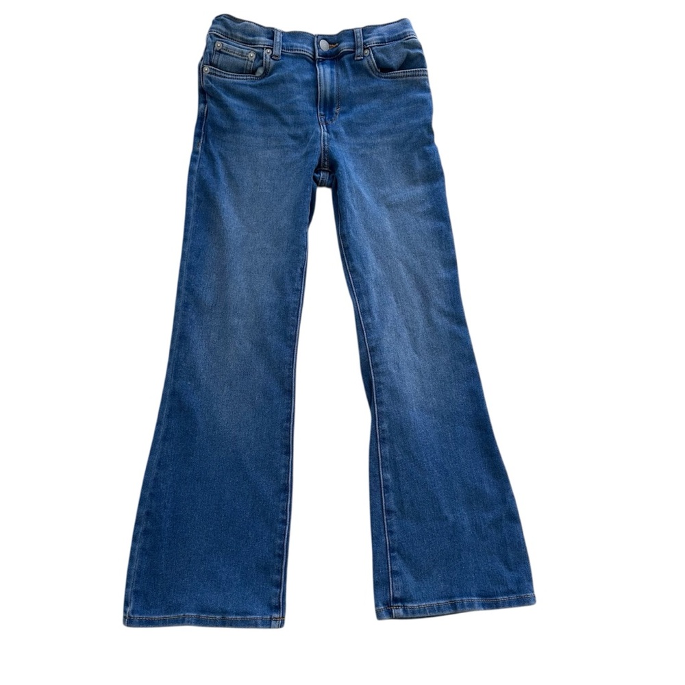 Levi’s 726 Flare Jeans Girls Size 10 Medium Wash Bootcut Denim Mid Rise Classic